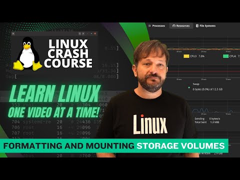 Linux Crash Course - Everything You Need to Know for Formatting and Mounting Disks
