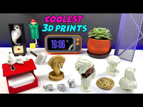 The Coolest Things to 3D Print | Best 3D Printing Ideas