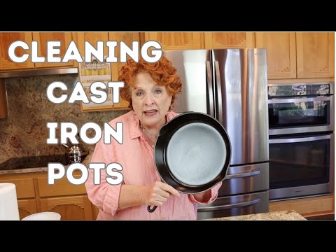 Cleaning Cast Iron Pots