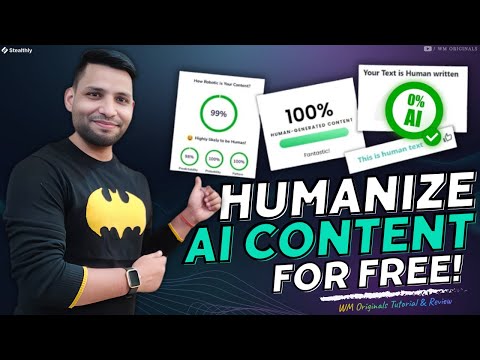 How to Humanize AI Content for FREE (2024) Convert AI Content to Human Content | Stealthly.AI