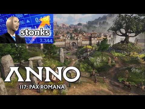 playing Anno 117 PAX ROMANA: Episode one, the start of an empire.