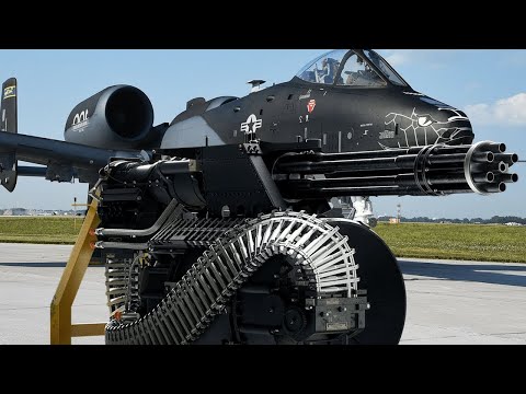This is the Most Effective Anti-tank Aircraft Ever Built: The A-10 Thunderbolt II