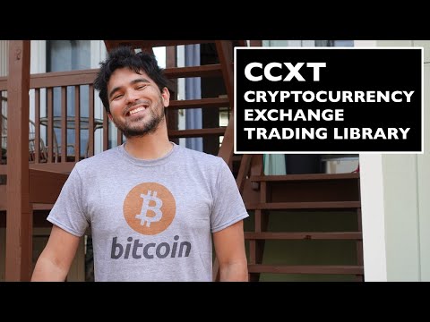 CCXT - Cryptocurrency Exchange Trading Library Tutorial