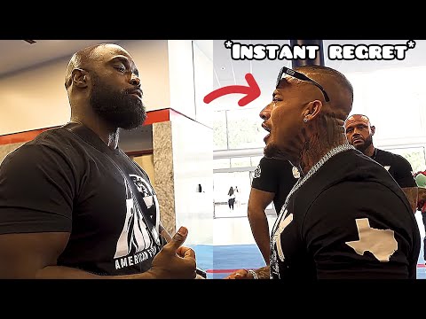 Fake “Alpha Male” Tries To Act Tough & INSTANTLY REGRETS It