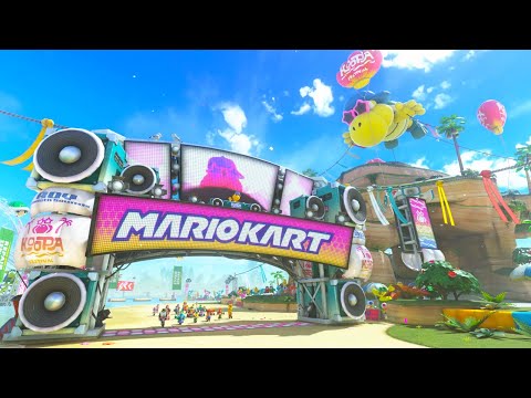 Mario Kart World - Koopa Troopa Beach (Full Race Gameplay)
