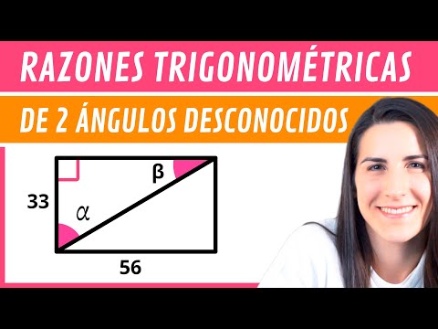 Hallar RAZONES TRIGONOMÉTRICAS de DOS ÁNGULOS Desconocidos 📐 Ejercicios de Trigonometría