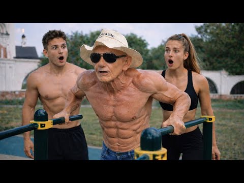 NOBODY EXPECTED THIS OLD MAN TO DO THIS… (STREET WORKOUT PRANK)