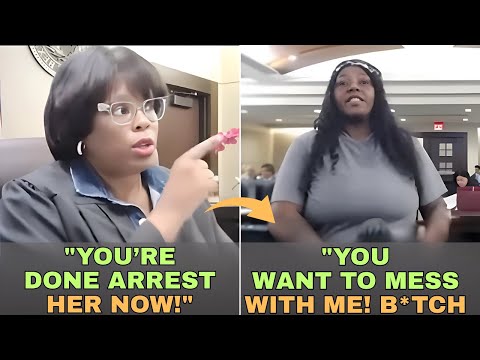 Defiant Defendant Shut Down by No-Nonsense Judge | Courtroom Showdown Gets Heated
