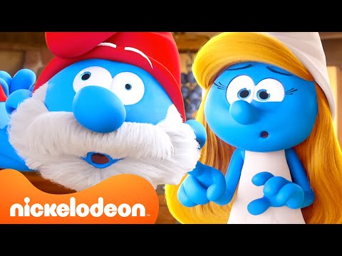 Papa Smurf Crashing Out for 30 Minutes Straight 😩 | The Smurfs | @Nicktoons