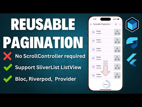 Flutter Infinite Scrolling Pagination For ListView SliverList | No ScrollController
