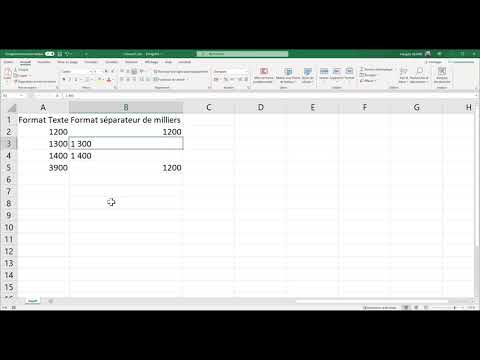 Excel   Nettoyer les nombres