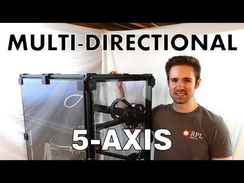 I Made an Open-Source Multidirectional 5-Axis 3D Printer and Slicer