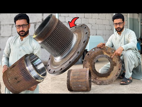 How to rebuild a broken drive hub gear KOMTASU Restoring hub pieces to working condition