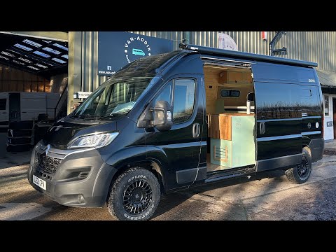 Full van tour of Citroen Relay L3H2 camper conversion 