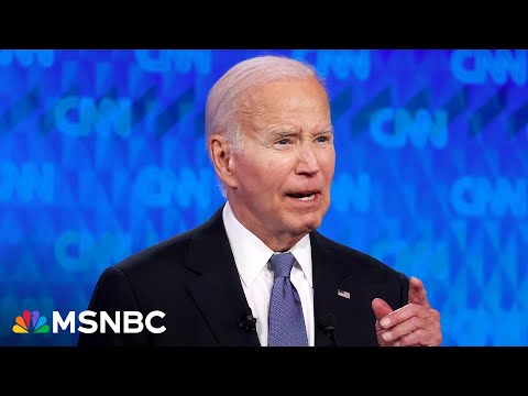 'Approaching panic': Joy Reid reports on Democratic response to Biden debate performance