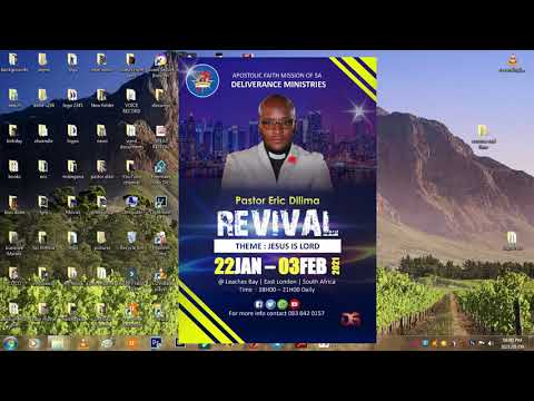How to design church poster/flyer on Microsoft  PowerPoint (tutorial)
