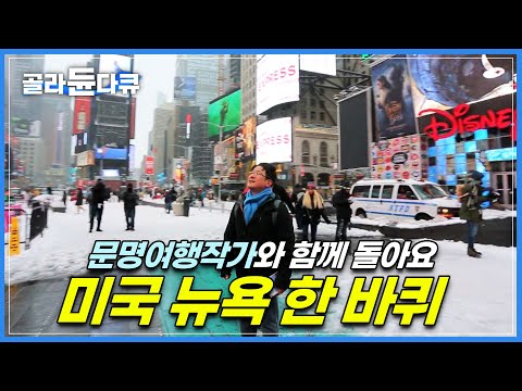 타임스퀘어부터 자유의 여신상🗽까지! 뉴욕 구석구석 영상 하나로 싹 둘러보기|근데 이제 전문가의 역사 해설을 곁들인..|미국 뉴욕 맨해튼🇺🇸|세계테마기행|#골라듄다큐