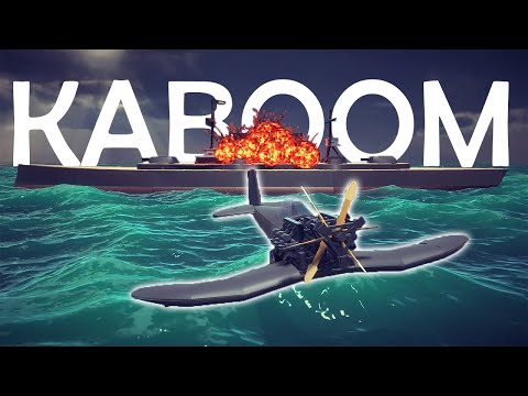 I built a DIVE BOMBER in besiege!