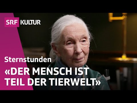Jane Goodall, was unterscheidet uns vom Schimpansen? | Sternstunde Philosophie | SRF Kultur