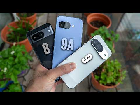 Pixel 9a vs. 9 vs. 8: Camera, Battery, Performance!