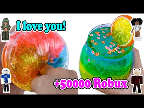 Relaxing Slime Storytime Roblox | I will receive Robux every time someone likes me