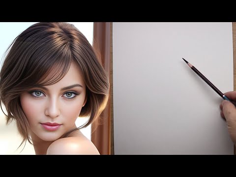 My Face Drawing Practice: how to draw portraits for beginners |  Easy Portrait Drawing Tutorial