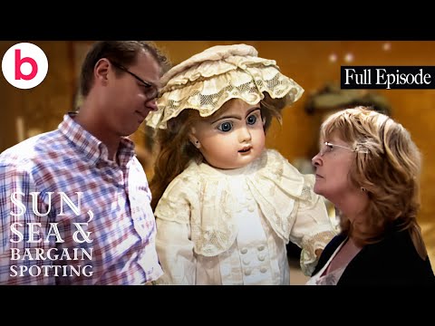 Haunted Antiques?! | Sun, Sea & Bargain Spotting | Season 1 | Milly and June | Full Episode