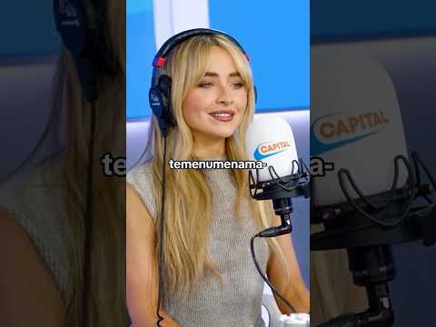 How Sabrina comes up with her Nonsense outros 👀