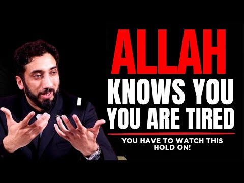 Allah Sees Your Pain & Hear Your Cry - Leave it in Allah's Hand | Islamic Lectures | Nouman Ali Khan