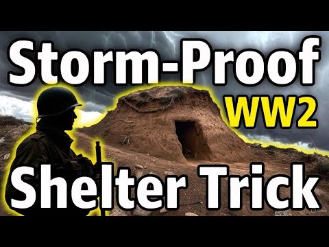 Forget Tarps — This World War 2 Shelter Trick Survived Storms Modern Tents Can’t Handle