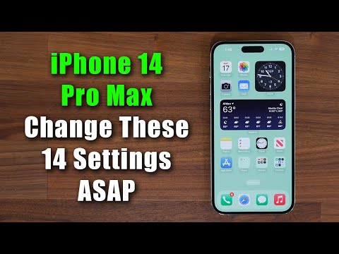 iPhone 14 Pro and Pro Max - Change These 14 Settings ASAP