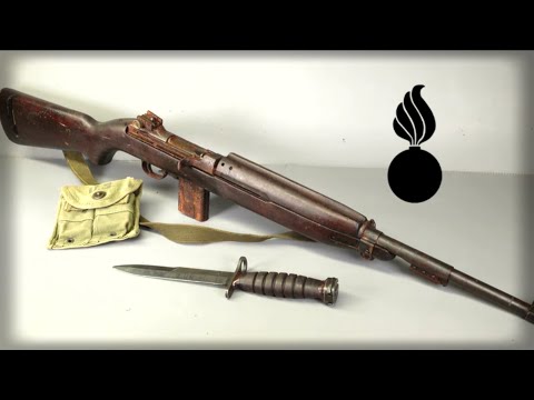 Restoring WW2 1944 Underwood M1 Carbine, (with test firing) #restoration
