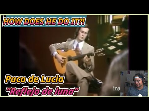 Paco de Lucia- Reflejo de luna LIVE REACTION AND REVIEW