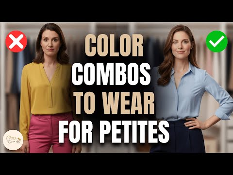 Wear These 7 Color Combos If You’re Petite  They Make You Look Taller