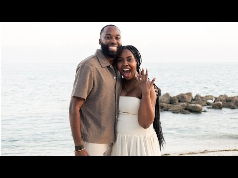 We're Engaged | The Proposal | A Surprise | Corey Jones