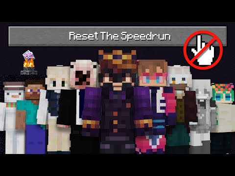 A Minecraft Speedrun Tournament where you can't do this.