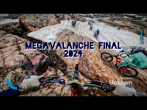 Megavalanche Finals 2024 - No Glacier but lots of Mud, Mess + MTB Madness! Wild racing + full stats