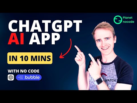 How to create a ChatGPT app with no code using Bubble.io | Bubble.io Tutorials