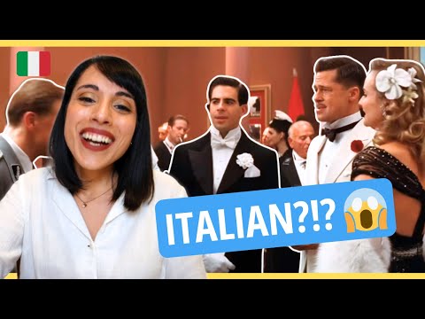 Italian Teacher Reacts to Hollywood Actors Speaking Italian