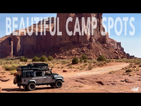 British defender camper in America