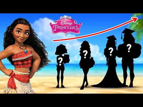 Disney Princess Academy: Moana, Elsa, Rapunzel, Merida and Ariel Become a Princess!