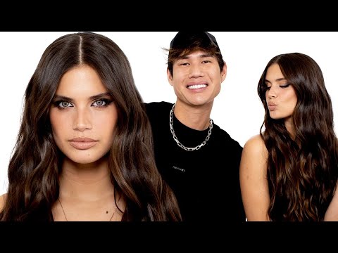 Brown Smokey Eyes & Nude Lips With Sara Sampaio | Patrick Ta