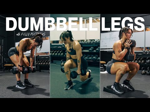 BUILD YOUR LEGS AND GET ATHLETIC WITH ONLY DUMBBELLS