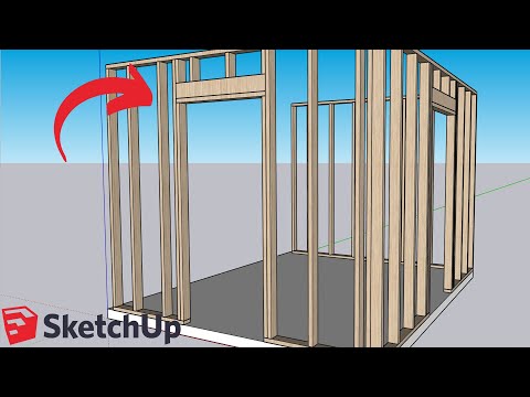 How to Frame Doors in SketchUp