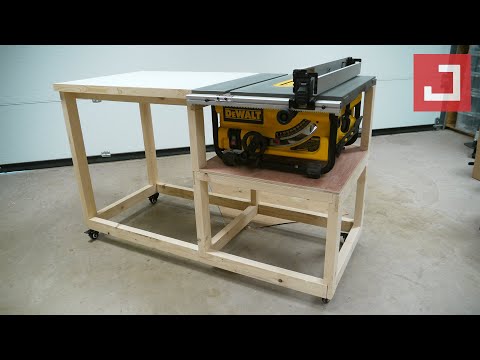 Fabrication d'un établi mobile polyvalent / EP01 - Dewalt DW745