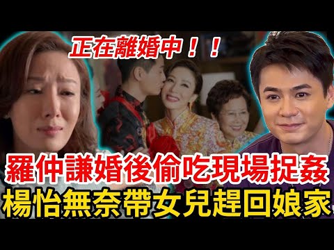 楊怡被爆正在辦離婚手續！ 已攜女兒回娘家，羅仲謙卑終究死性不改，偷食嫩模，現場被抓！ 簡直沒眼看！ #楊怡 #羅仲謙 #TVB