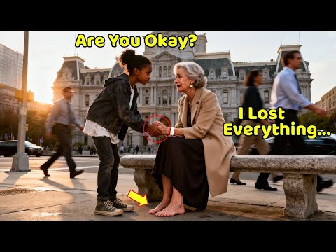 No One Stopped for the Crying Elderly Woman — Until a Black Girl Took Her Hand and Changed Her Life