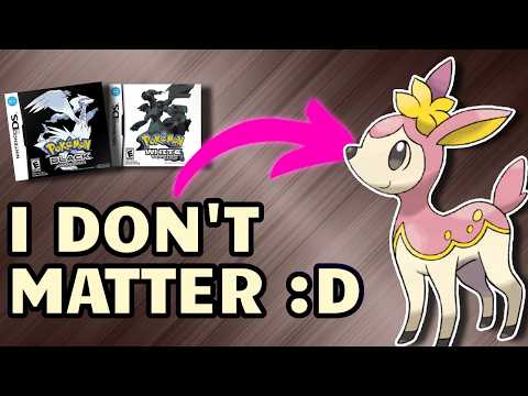 An upsettingly long Pokémon Black/White retrospective (part 1)