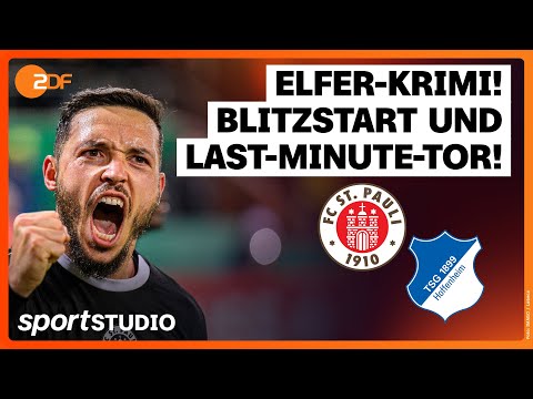FC St. Pauli – TSG Hoffenheim | DFB-Pokal, 2. Runde 2025/26 | sportstudio