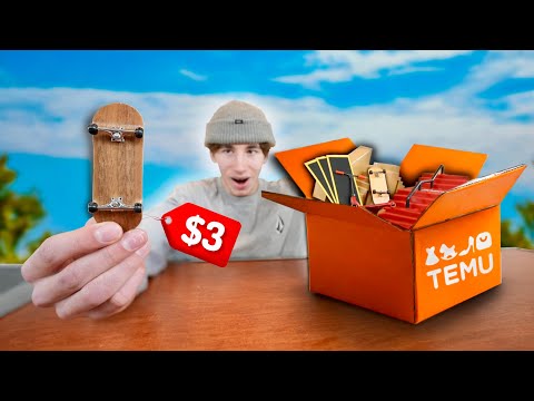 Testing TEMU Fingerboard PRODUCTS | Are They Worth It?